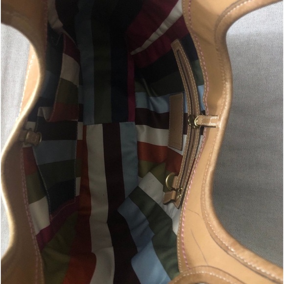 Vintage Coach 65th Anniversary Ergo Leather Tan Bag! - Picture 3 of 11